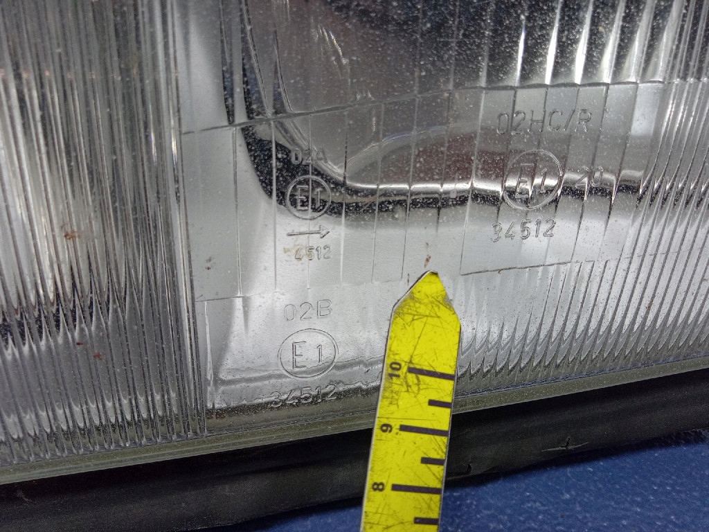 фото №7, Mercedes w124 фара левый лампа передняя eu 1248201159