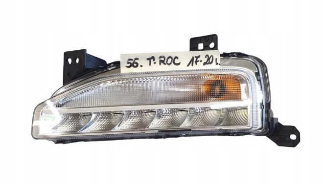 фото №1, Vw t-roc 2017-2020 противотуманная фара led левый перед