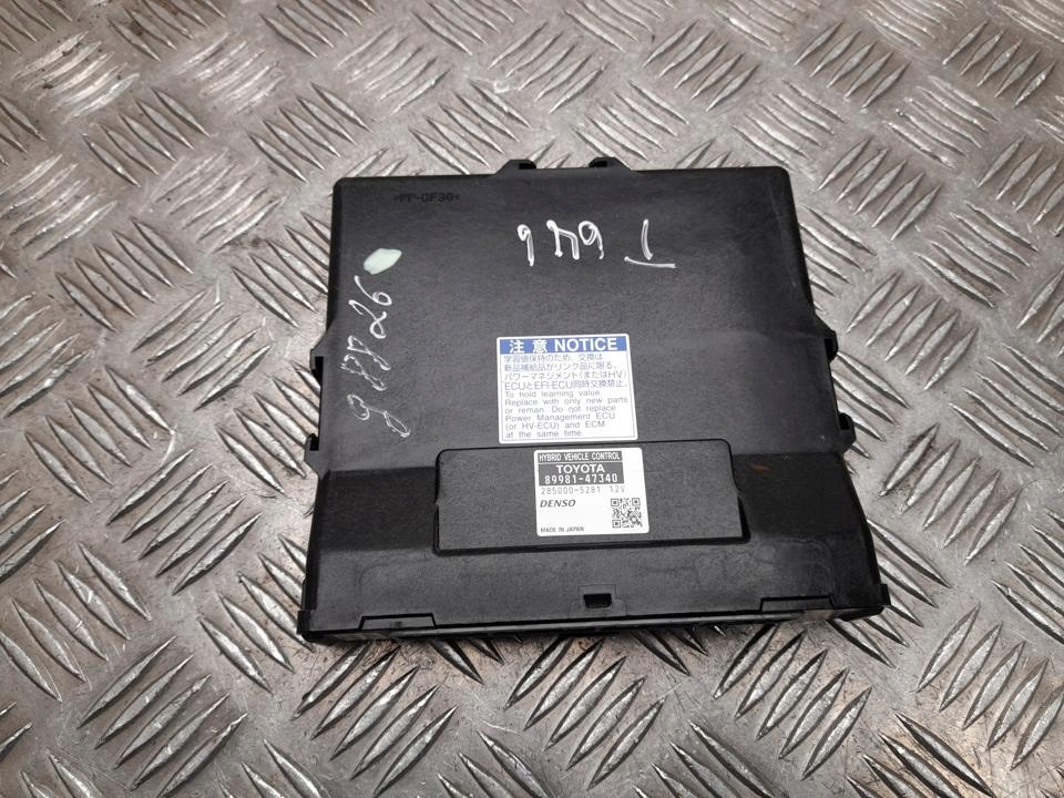 фото №1, Модуль управляющий toyota prius plus 2019 8998147340
