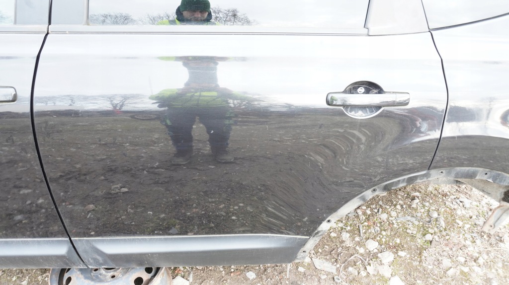 фото №1, Nissan qashqai + 2 j10 дверь левый задняя задние левая z11 g lift