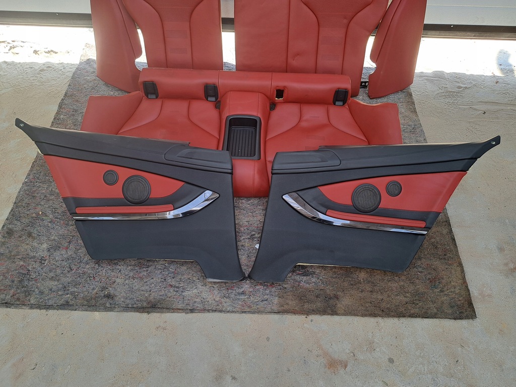 фото №7, Сидіння заднє сидіння оббивка bmw m4 f82 комплект