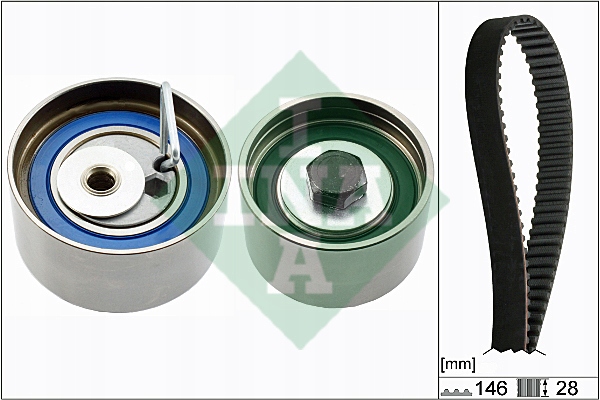 фото №2, Набор ремень распределительного вала ina 530058710