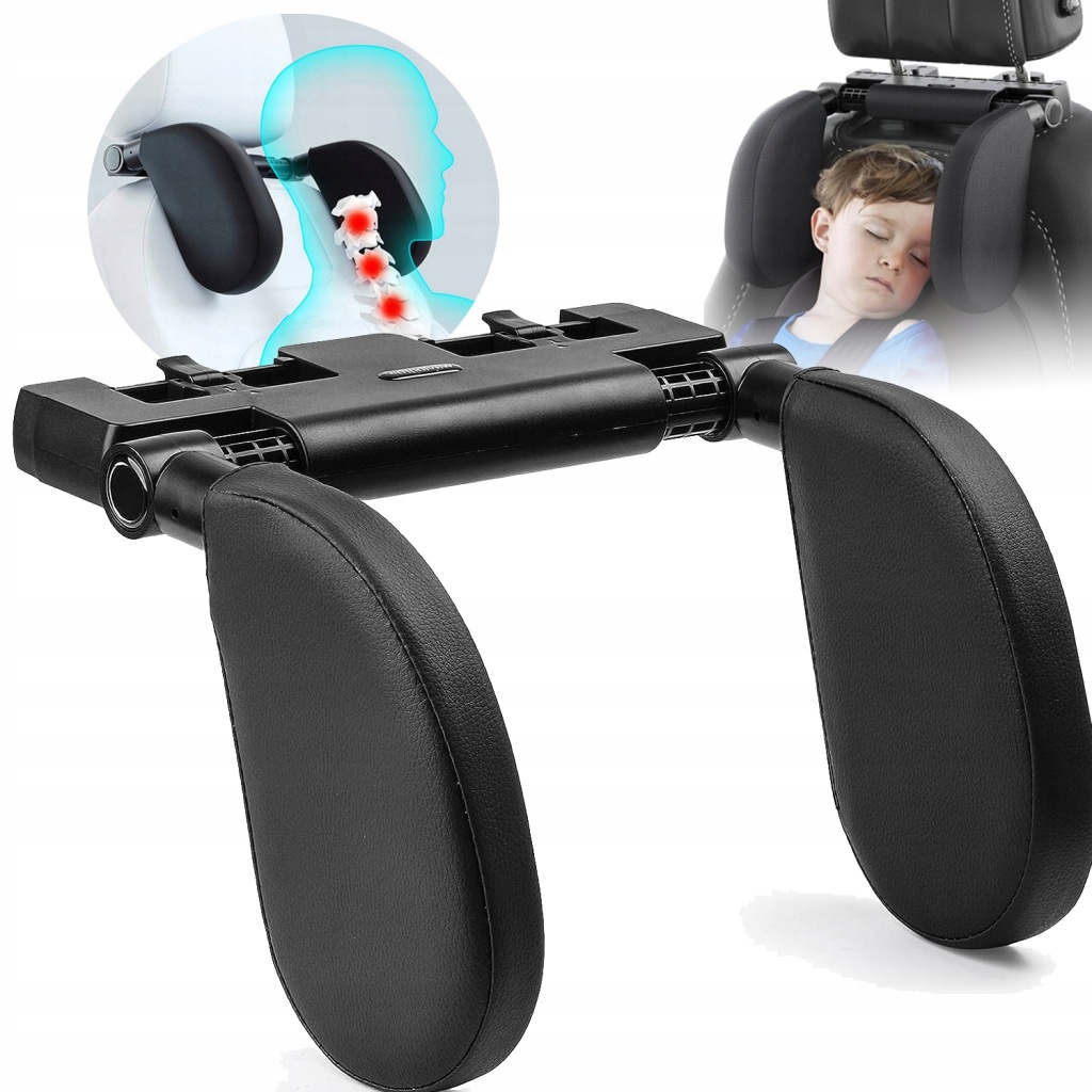 фото №1, Подголовник комфорт do автомобиля спинка bezpieczna i прочный czarna