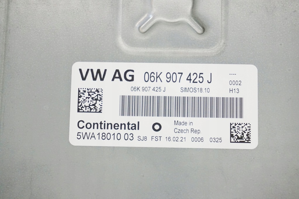 фото №6, Блок керування двигуна vw arteon 3h fl 06k907425j