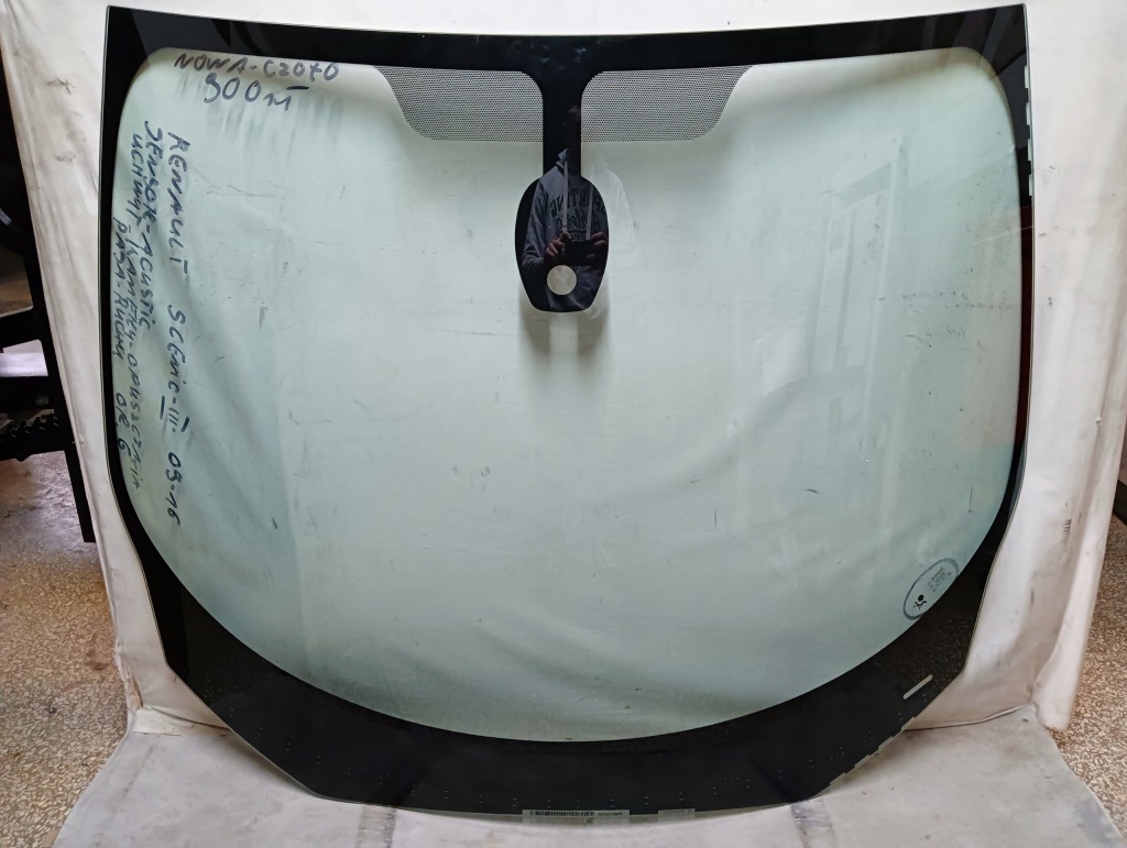 фото №1, Стекло передняя renault scenic iii 09-16 датчик acustic oryg