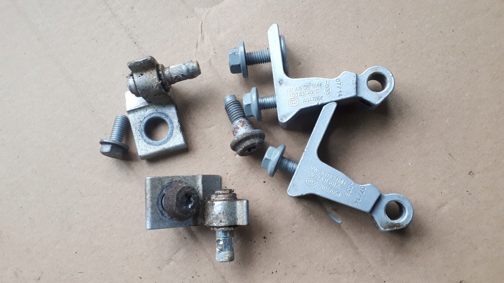 фото №7, A6 c7 4g петля двері петлі лівий задня lx7w 2x