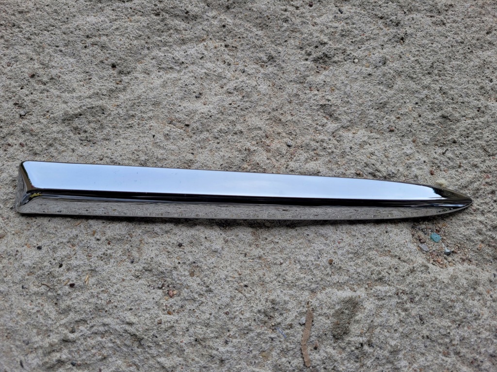 фото №1, Fiat 500 хром капот левый оригинал