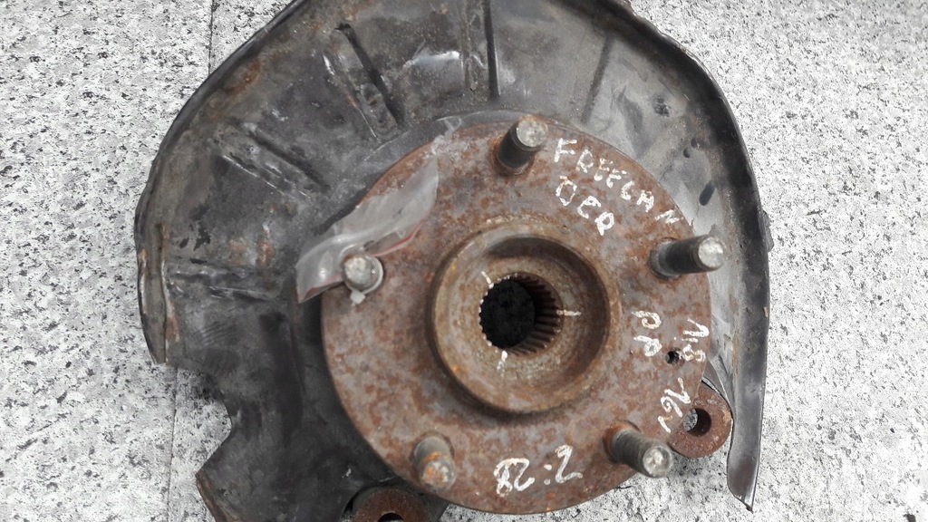 фото №6, Поворотный кулак ступица правый перед freelander i 1.8 16v