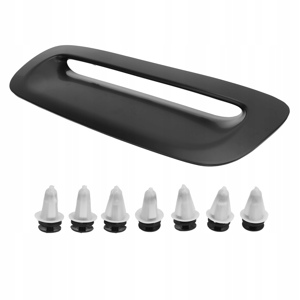 фото №10, Защита впуск воздуха капот mini cooper s czarna накладка вентиляционная dla r56 r55 r57 2007-2014