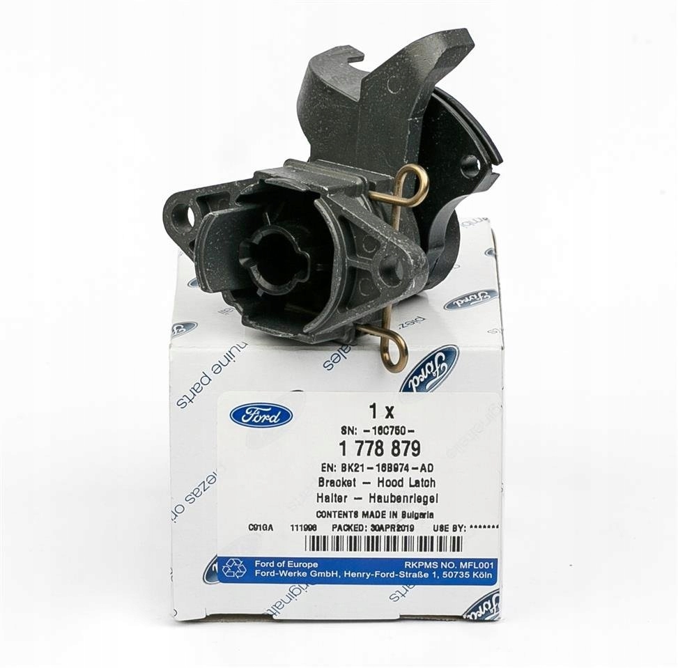 фото №14, Кронштейн вкладка замка капот transit 2014- _ 1778879 _ bk21-16b974-ad