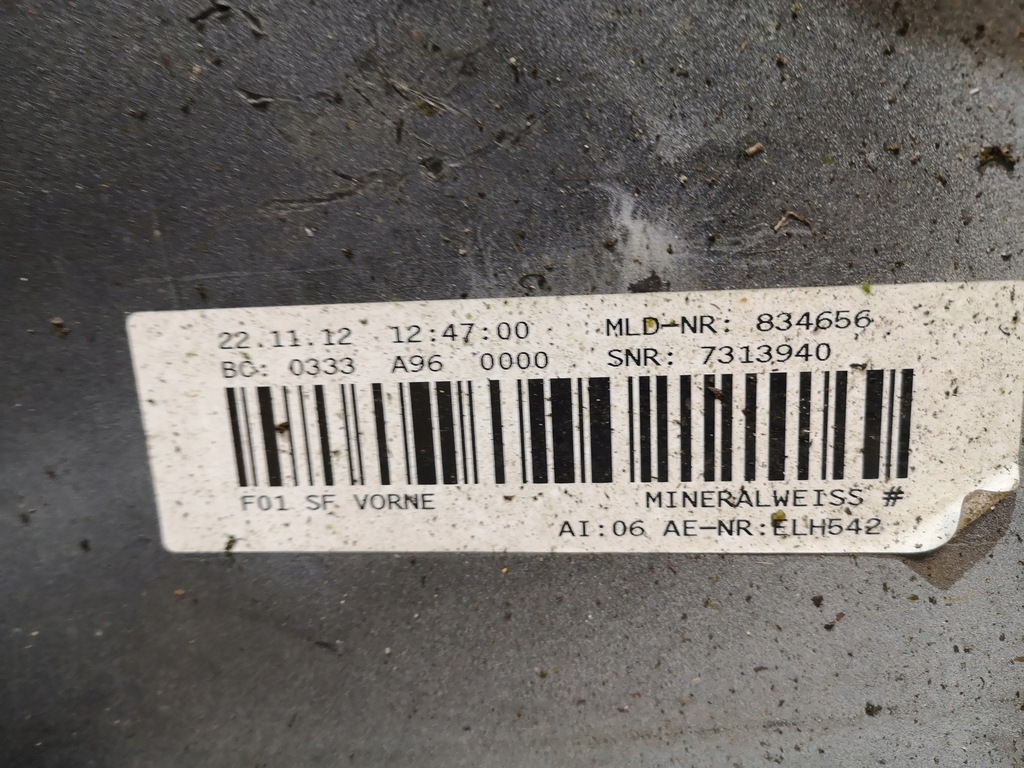 фото №11, Бампер перед bmw 7 f01 f02 lift lci pdc sprysk