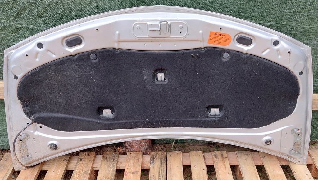 фото №2, Renault clio iii капот крышка двигателя демонтаж перед передняя