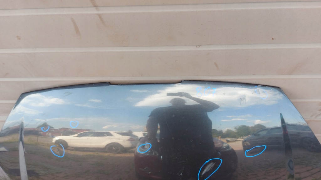 фото №8, Peugeot 807 капот крышка двигателя шумоизоляция