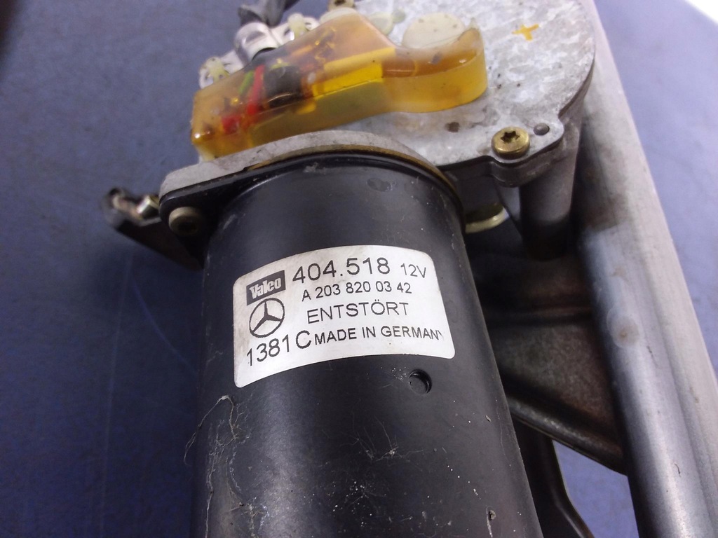 фото №4, Mercedes c w203 механізм двірник перед