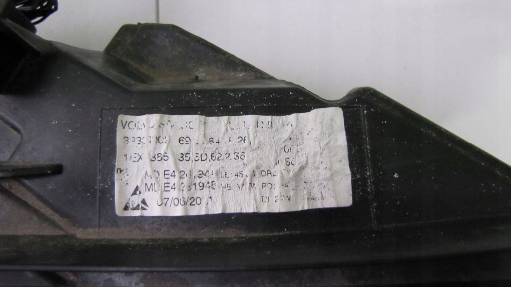 фото №7, Лампа передня права full led activ volvo s60 iii v60 ii оригінальний номер 32338002