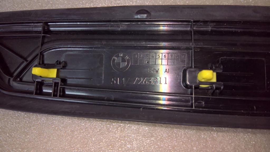 фото №4, Bmw 1 f20 молдинг захист поріг внутрішня лівий задня nowa оригінальний номер 7263311