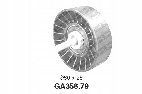 фото №1, Snr ролик направляющая ремень alfa romeo 147 156 166