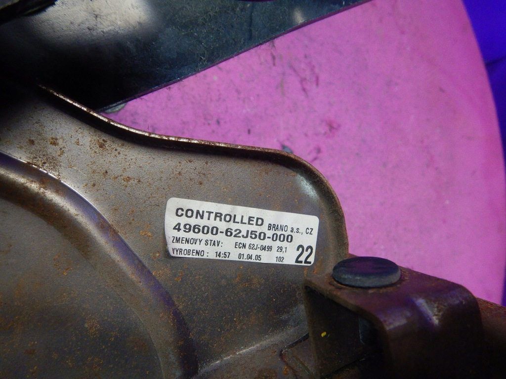 фото №4, Suzuki swift mk6 iii 04- 1,3 педали сцепления педаль тормоза 49600-62j50-000