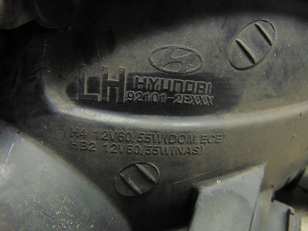 фото №9, Лампа левая левый перед передняя hyundai tucson i 2004r- europa