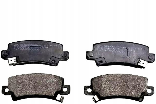 фото №1, Denckermann тормозные колодки тормозные задняя toyota corolla 02