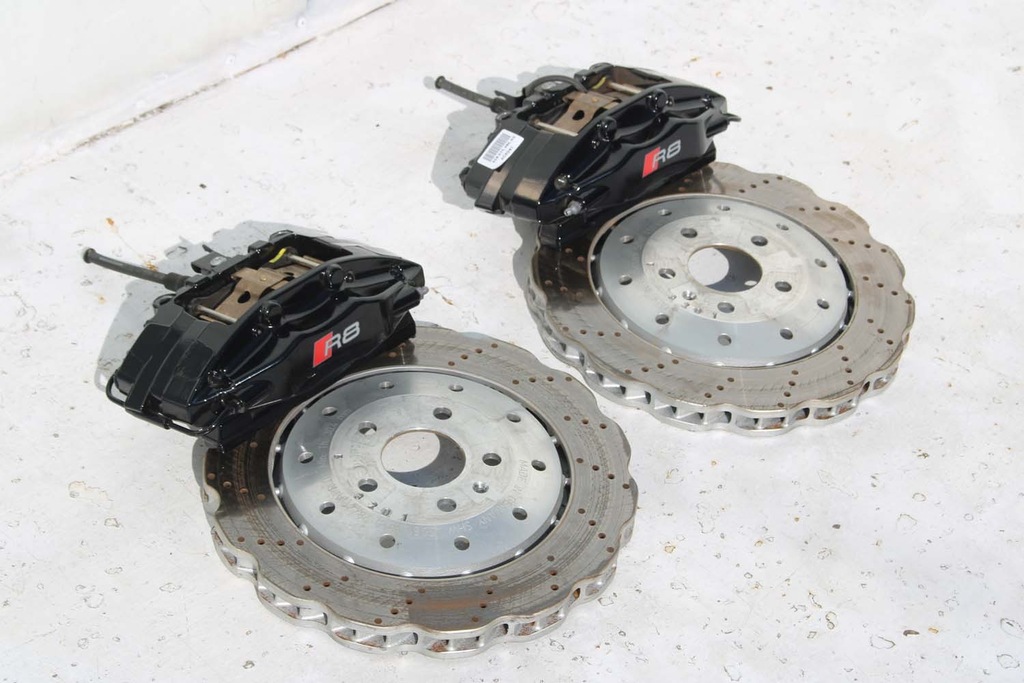 фото №6, Audi r8 4s диск гальмівна 4s0615105an 4s0615106an 4s0615301b супорт диск