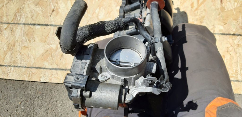 фото №6, Коллектор всасывающий дроссельная заслонка jeep compass 16-23 2.4