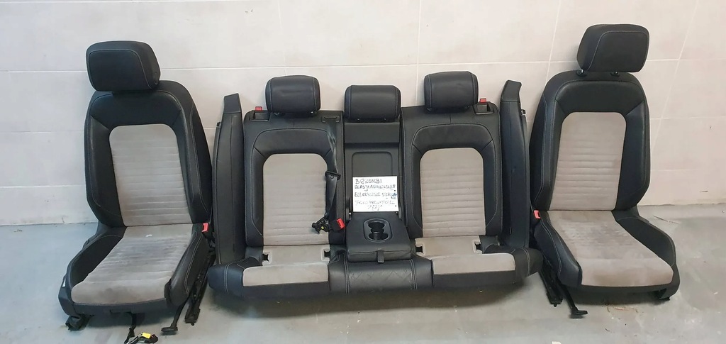 фото №13, Vw passat b8 kombi сиденья заднее сиденье