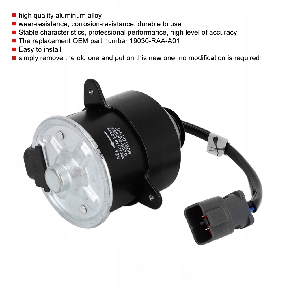 фото №8, Двигатель вентилятора с штекер do двигателя honda accord acura k24 2.4l