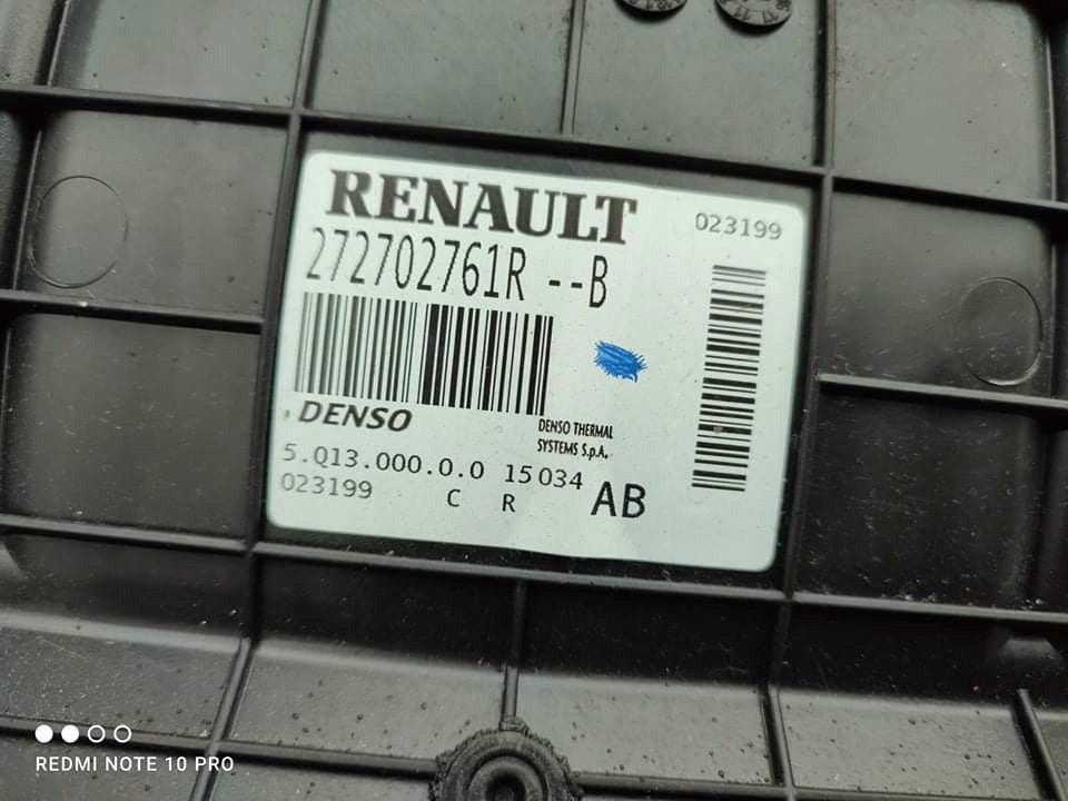 фото №4, Renault zoe обігрівач повітродувка eu.