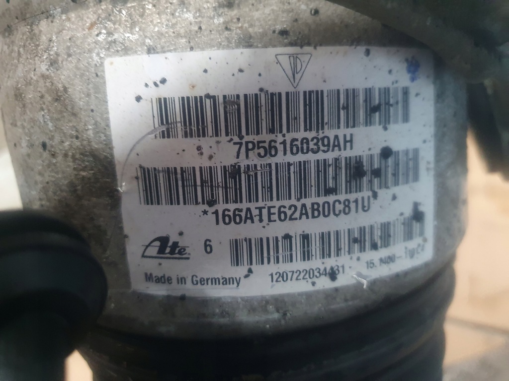 фото №6, Амортизатор рычаг поворотный кулак porsche cayenne ii 7p5 gts левая сторона