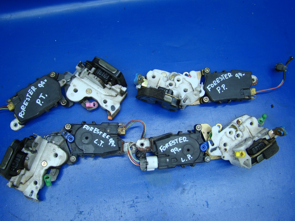 фото №2, Замок двері задня лівий subaru forester i 97-00r