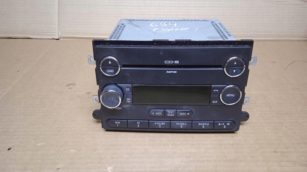 фото №1, Ford fusion mk1 usa радио cd чейнджер 6cd