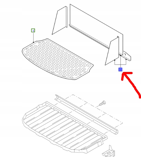 фото №1, Ограничитель груза ford transit 2000-2014