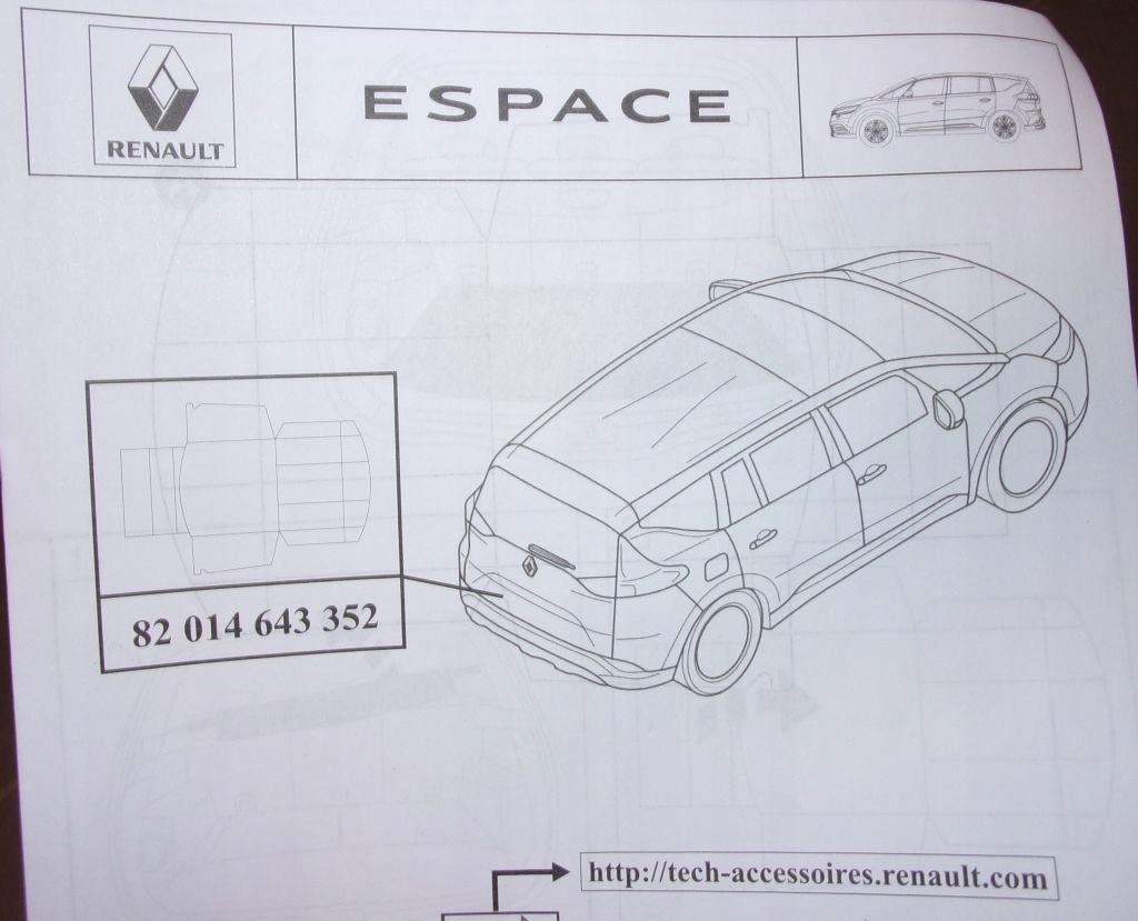 фото №5, Мат багажника renault espace v