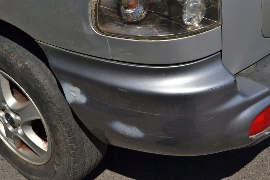 фото №9, Hyundai santa fe бампер задня задній ll