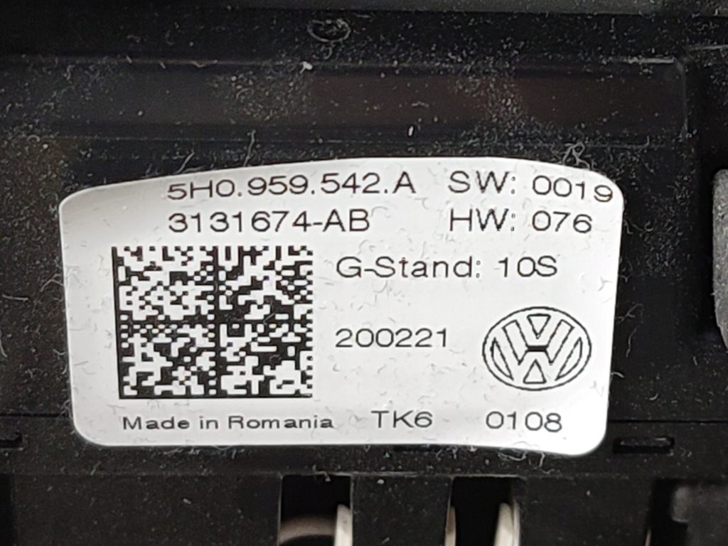 фото №10, Воздуховод кожа лепестки переключения мультифункция подогрев vw golf viii tiguan arteon bdb