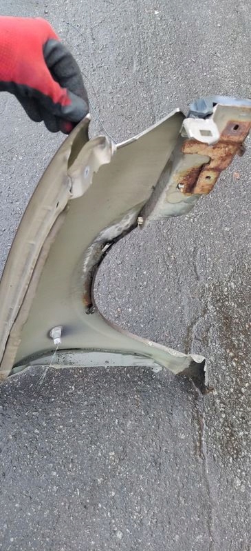 фото №6, Крила лівий водія nissan almera n16 lift fl