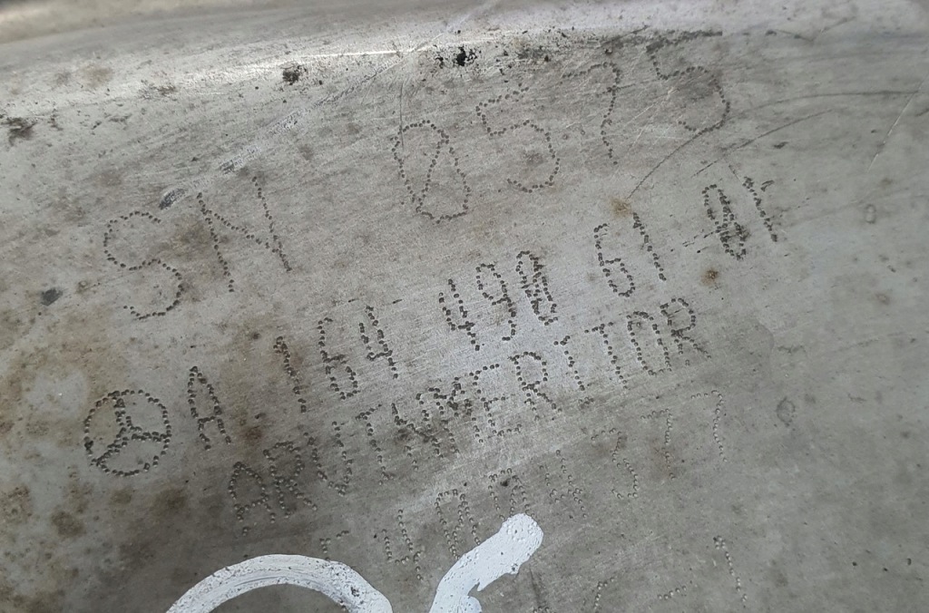 фото №5, Гаситель конечный выхлоп правый mercedes gl x164 v8