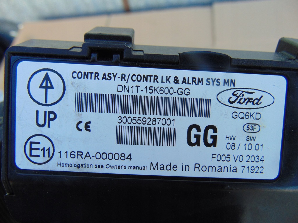 фото №7, Модуль комфорта ford fiesta mk7 lift b-max