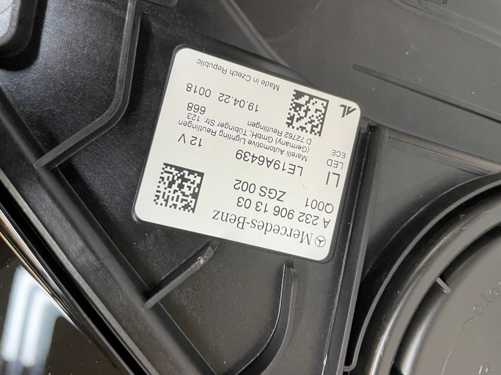 Лампи ліва права mercedes sl w232 amg full led Недорого