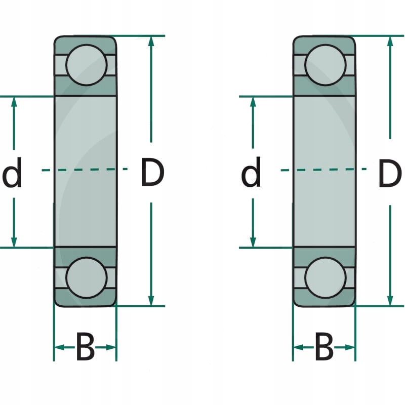 Купити Granit підшипник kulkowe звичайне 16012