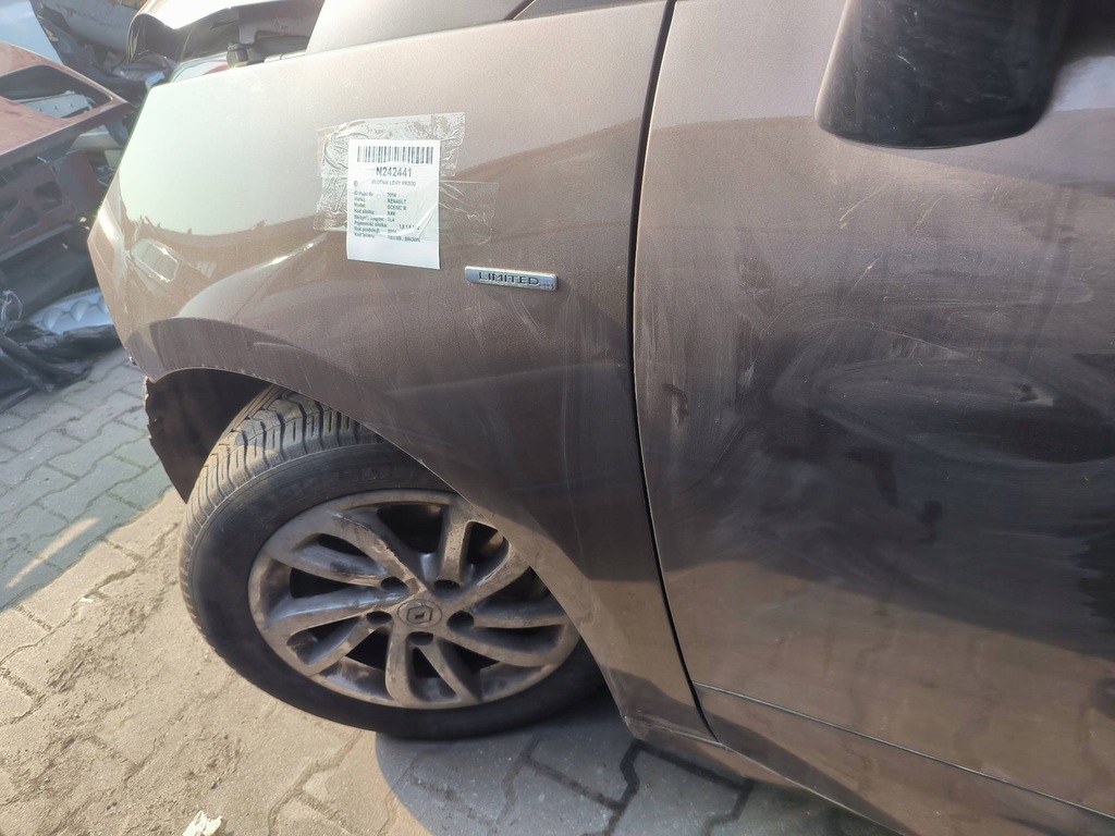 фото №4, Крила лівий перед tecnb renault scenic iii