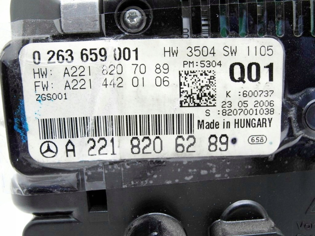 фото №8, Mercedes w221 дисплей екран lcd a2218206289