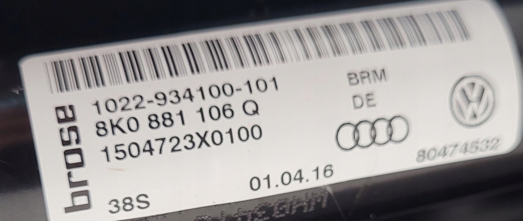 фото №9, Audi a5 8t sportback сиденье правый кожа электрический 8k0881106q