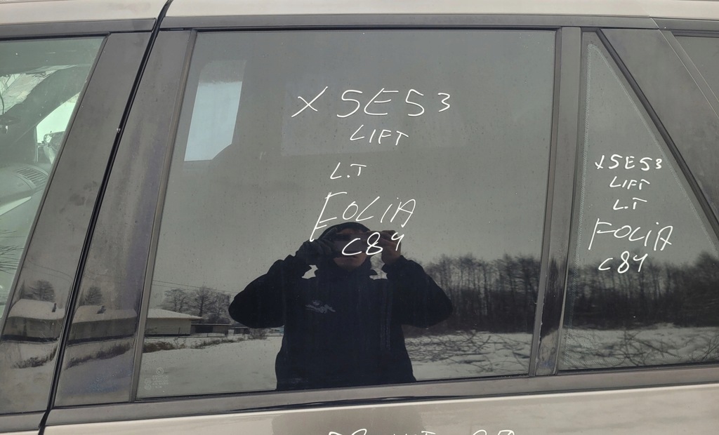 фото №1, Скло двері лівий задня задня bmw x5 e53 lift плівка c84