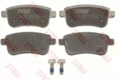 Тормозные колодки тормозной. renault megane 08- задняя Доставка