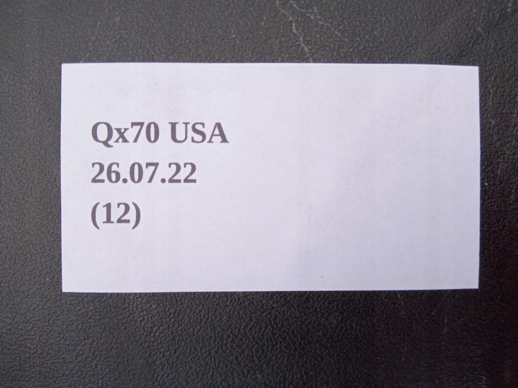 фото №5, Защита поперечина верхний радиатор infiniti qx70 fx35 fx37