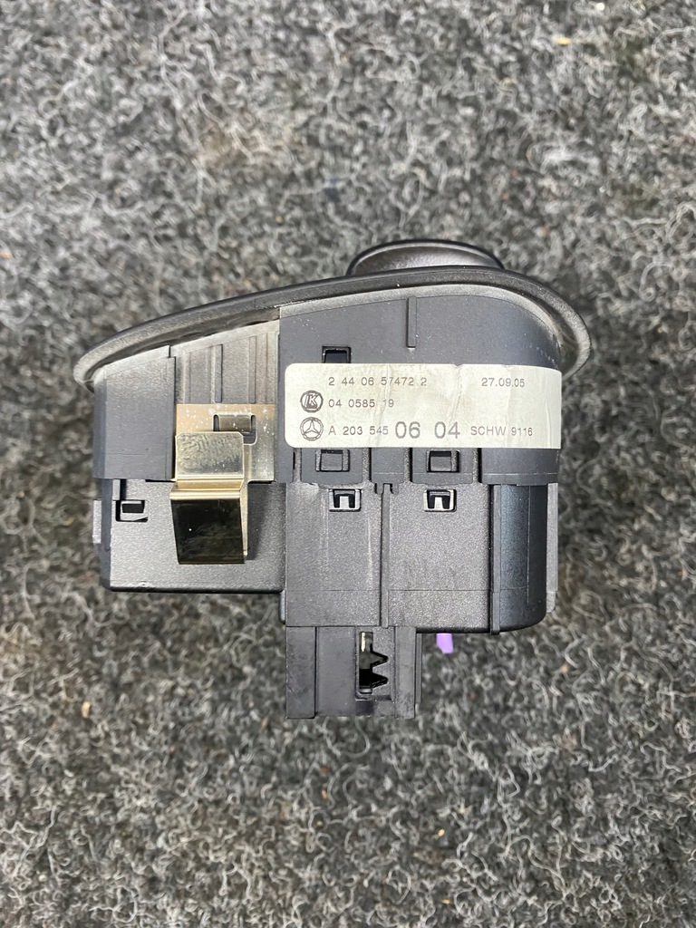 фото №11, Mercedes w203 переключатель света a2035450604