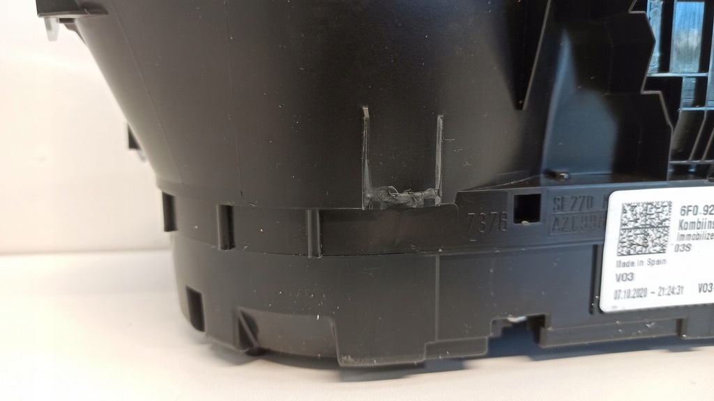 фото №6, Seat ibiza счетчик приборы mph/kmh 6f0920940c rhd