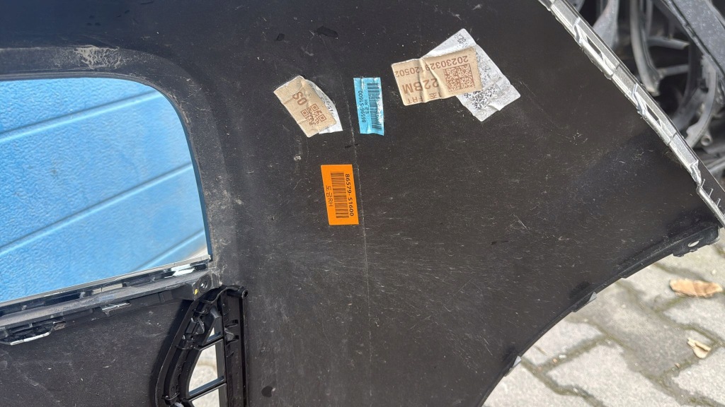 Hyundai santa fe 2021- бампер перед передній Зі Шроту